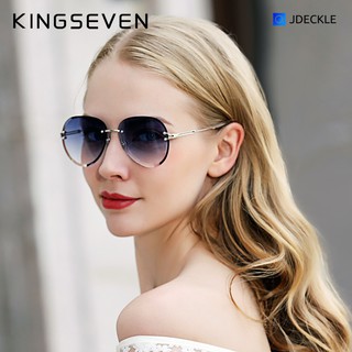 สินค้าพร้อมส่งคลัง กทม KINGSEVEN รุ่น N802NS  แว่นตากันแดดผู้หญิง แว่นตากรองแสง UV400  แว่นกันกันลม แว่นตาแฟชั่น
