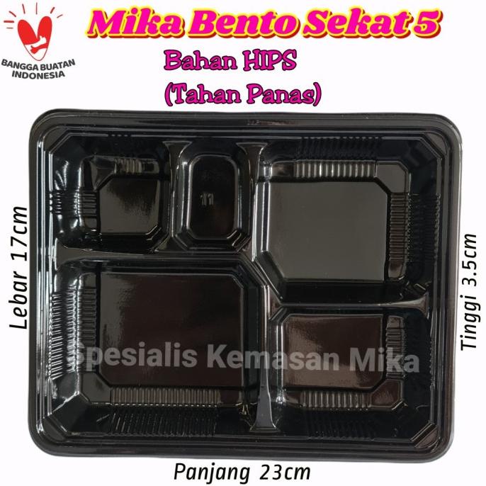 Mika Bento Block 5 / ถาดเบนโตะ / กล่องเบนโตะ
