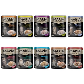 Maria Cat Pouch อาหารเปียกแมว ขนาด 70g. (ยกโหล 12 ซอง)