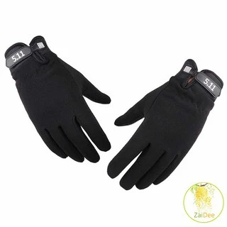 A687 รุ่น 5.11 ไบค์เกอร์ ถุงมือมอเตอร์ไซค์ Non-slip gloves