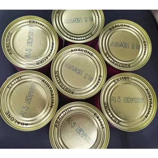 หอยเป๋าฮื้อกระป๋องเม็กซิโก 1.5 หัว/ กระป๋อง1.5头(墨西哥罐头鲍鱼) 1 กระป๋อง，สามารถปรับปรุงภูมิคุ้มกันของร่างกายทำให้ผิวหนังชุ่มชื