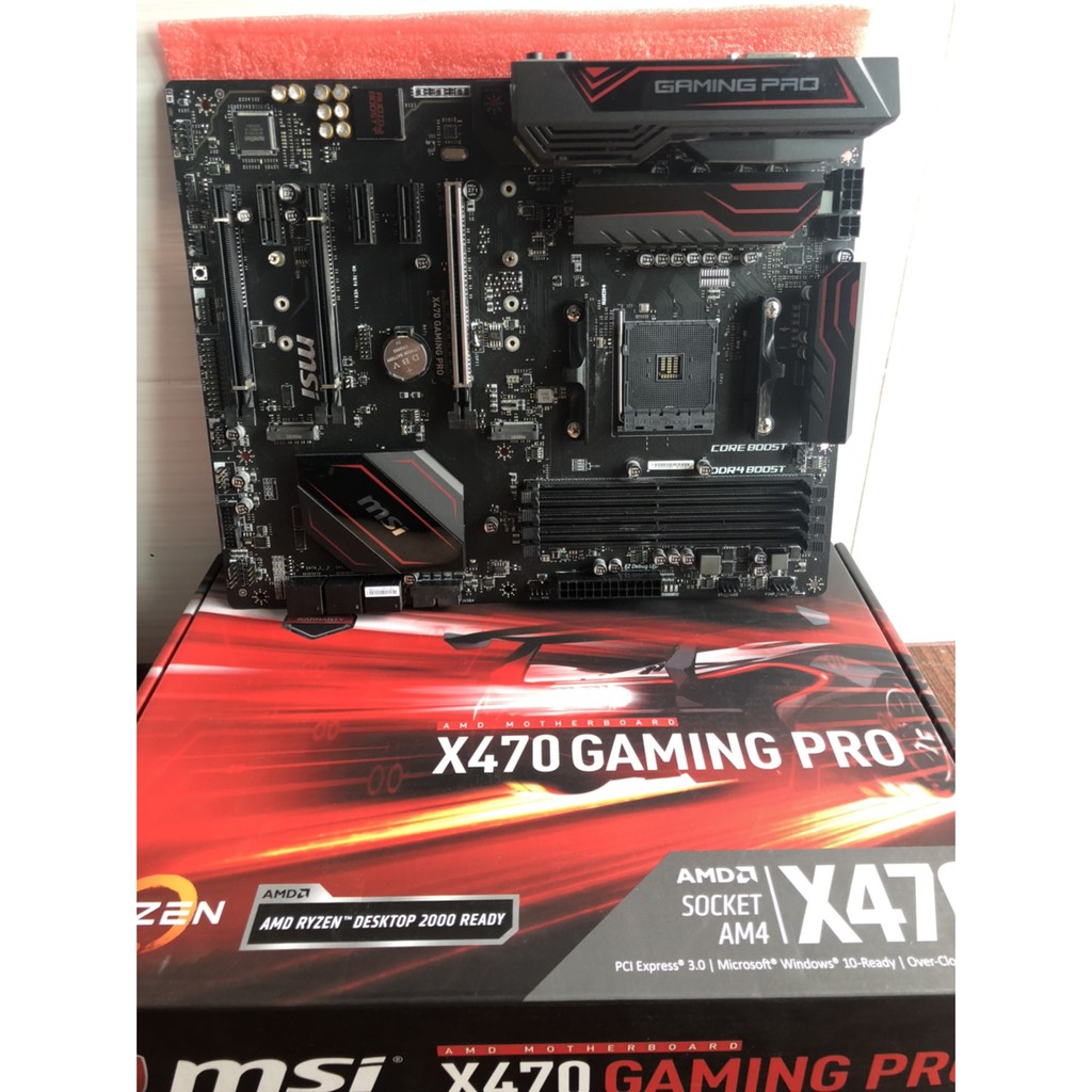 MAINBOARD AM4 MSI X470 GAMING PRO ประกัน JIB