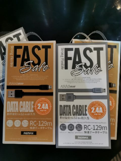 REMAX สายชาร์จ RC-129m สำหรับ Android (1Mแบน)ชาร์จเร็ว - anngt - ThaiPick
