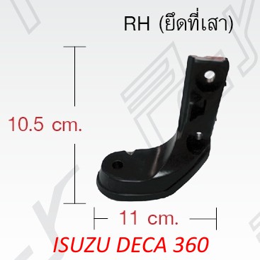 แป้นขากระจกมองข้าง บน ขวา DECA 360 ปี 2010-ปัจจุบัน/ FRR