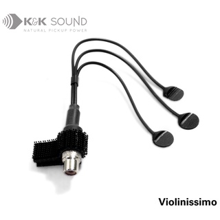 ปิ๊กอัพไวโอลิน K&amp;K Violinissimo Violin and Viola Pickup