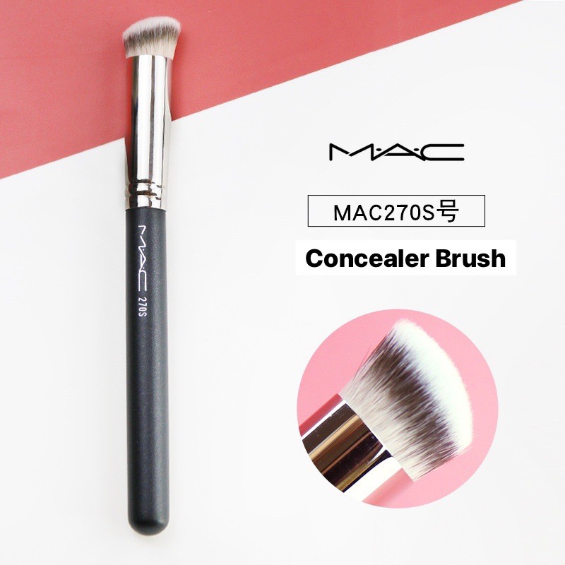 M.A.C แท้พร้อมส่ง Mac 170 Synthatic Rounded Slant Brush 270s Concealer Brush beautique.store