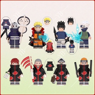 ของเล่นบล็อกตัวต่อนาโน Uzumaki Naruto ขนาดเล็ก