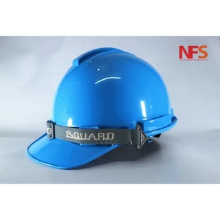 หมวกนิรภัย S-GUARD หมวกเซฟตี้ กันกระแทก มีรองในปรับหมุน ABS (มอก)