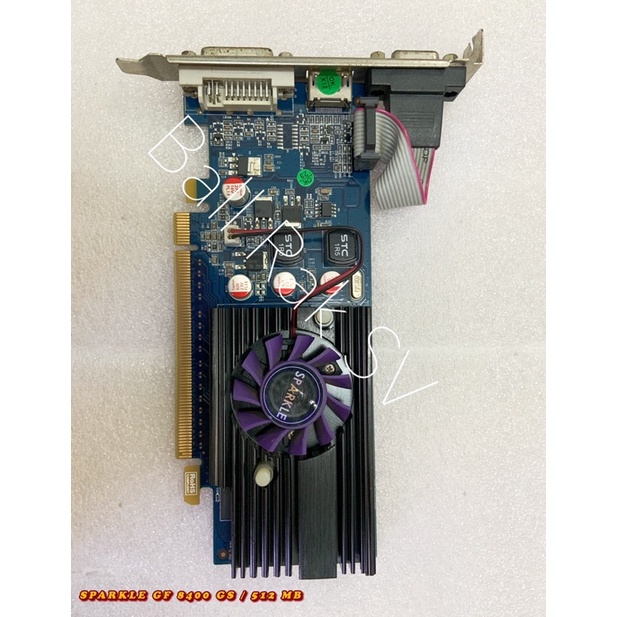 การ์ดจอ SPARKLE GF 8400 GS / 512 MB