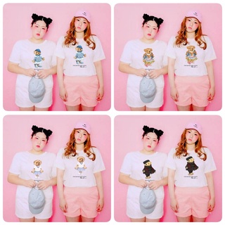 เสื้อยืดสาวอวบBEAR อก48นิ้ว52นิ้ว54นิ้ว