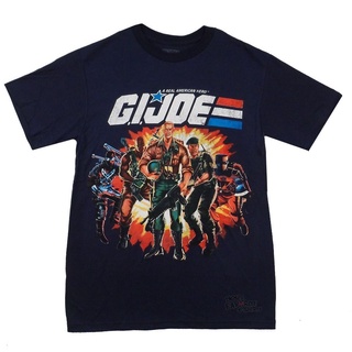 เสื้อยืด พิมพ์ลายการ์ตูน G I Joe Real American Heros 80s สําหรับผู้ชาย