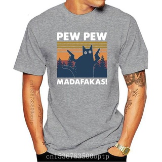 กระหน่ํา เสื้อยืดลําลอง แขนสั้น คอกลม พิมพ์ลายกราฟฟิค Pew Madafakas ทรงหลวม สไตล์วินเทจ ฮาราจุก แนวสตรีท สําหรับผู้ชาย G