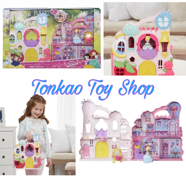 disney princess play n carry castle