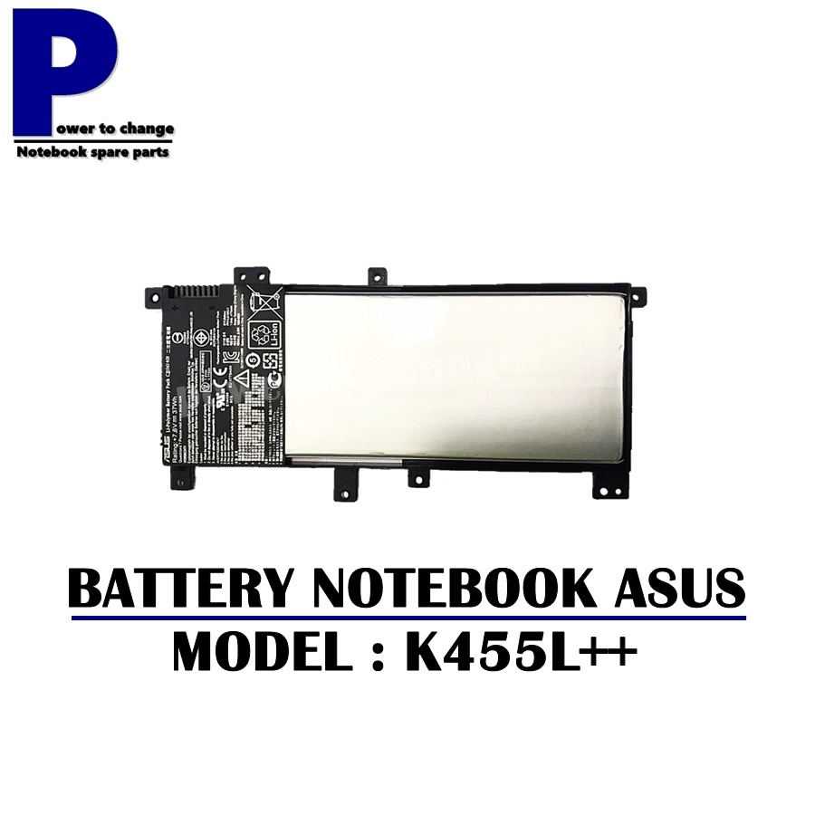BATTERY NOTEBOOK ASUS K455L C21N1401++ ของแท้ / แบตเตอรี่โน๊ตบุ๊คเอซุส แท้ (ORG)
