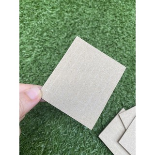 กระดาษลูกฟูก 7x6 cm พร้อมส่ง สำหรับทำป้าย  รองกันกระแทกในกล่อง