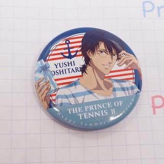 Prince of Tennis Trading Can Badge Happy Summer Valentine - Yushi Oshitaru