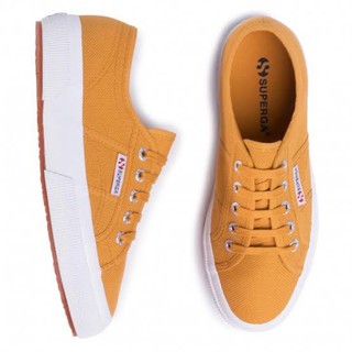 NEW!! SUPERGA 2750 COTU CLASSIC สี YELLOW GOLDEN ไซส์ EUR 38 US 6 UK 5 ของใหม่