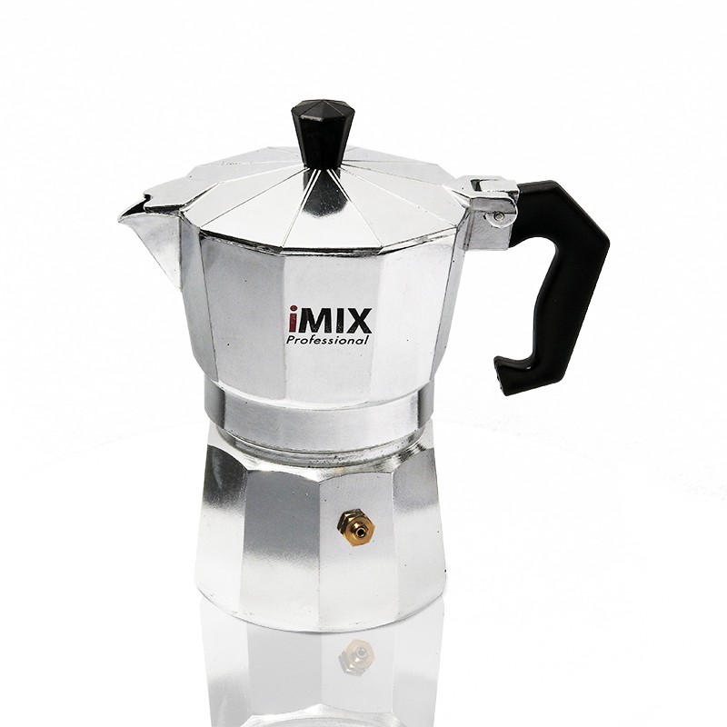 I-MIX Moka Pot หม้อต้มกาแฟสด ขนาด 3 ถ้วย / 150 ml 1614-097 - รูปที่ 2