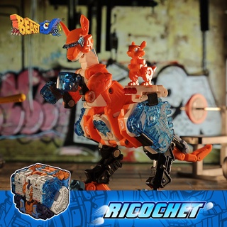 [52TOYS] Beast Box Series Bouncing Ball Kangaroo Deformation Toy Assembled Model Mecha Figure