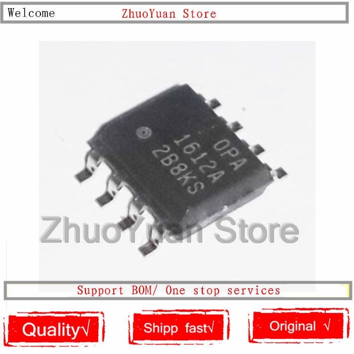 OPA1612A 5 ชิ้น/ล็อต OPA1612 OPA1612AIDR OPA 1612A OPA1612AID SOP8 ชิป IC ใหม่ pxa6