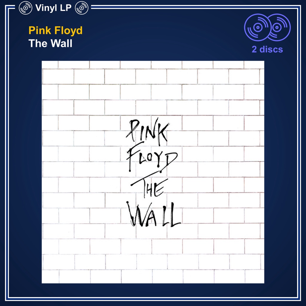 [ ออก E-Tax ได้ ] [แผ่นเสียง Vinyl LP] Pink Floyd - The Wall [ใหม่และซีล SS]