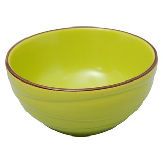 ถูกที่สุด✅  ชามแป้งขนาด 4 นิ้ว ลายเกลียวคลื่น สีเขียว Flour Mixing Bowl with Wave Print 4 Inches Color Green