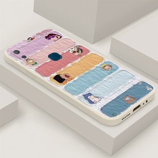 เคสโทรศัพท์มือถือ แบบนิ่ม ลายการ์ตูน สีสันสดใส สําหรับ VIVO Y12 Y11 2019 Y91C Y15 Y17 Y51 Y51A 2020 Y53S Y71 Y83 Y91 Y95 Y93 Y1S Z1 X50 X60 X70 PRO V5 LITE V5S