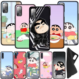 เคสโทรศัพท์มือถือ ซิลิโคนนิ่ม ลายชินจังจอมแก่น สําหรับ VIVO Y11 Y12 Y15 Y17 Y19 Y20 Y20i Y20s