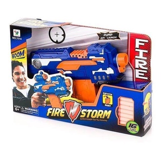 T.P. TOYS  Sport FORE&amp;STROM ปืนยิงกระสุนโฟม ไม่เป็นอันตราย ใช้ถ่าน(ไม่รวมในแพค) ยิงต่อเนื่อง