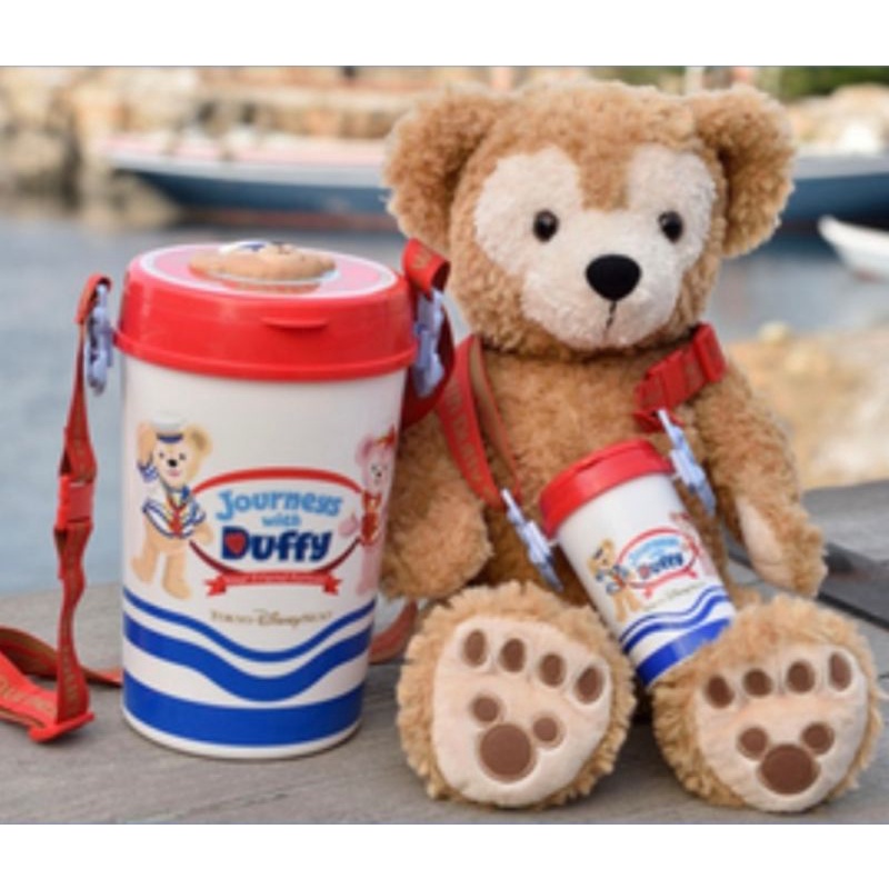 ถังป๊อบคอร์น ดัฟฟี่ Tokyo Disney Sea Journeys with Duffy Limited Popcorn Bucket Japan ได้สองใบ