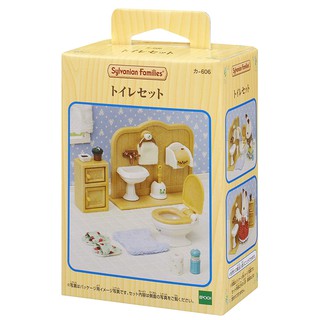 Sylvanian Families Sylvanian Family Doll Bathroom Set เซตห้องน้ำ