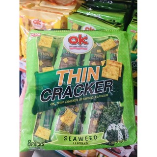 OK THIN CRACKER แครกเกอร์ รสสาหร่าย 256 G