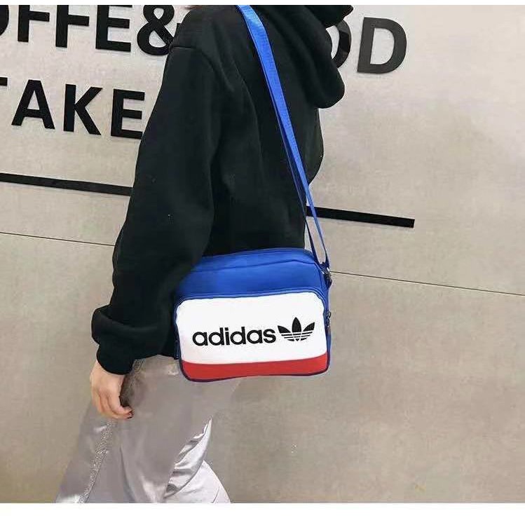 adidasกระเป๋าสะพายข้างแนวทแยงมุมแฟชั่น