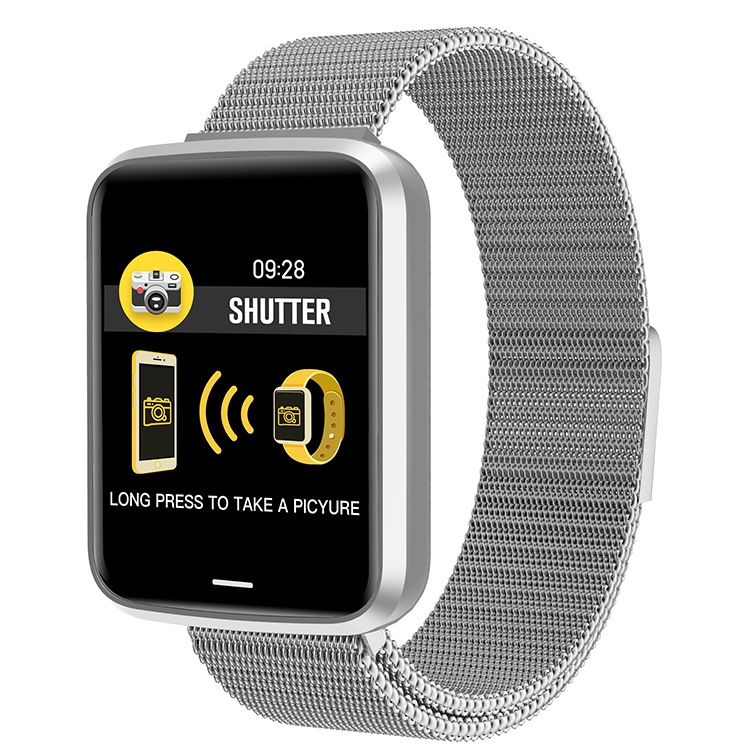 Smart Watch (Heart rate, Blood pressure, ECG monitoring,Stopwatch timing, Waterproof,Full screen touch)