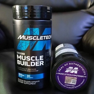 Muscletech​ muscle​ Builder(30capsules)เพิ่มกล้ามเนื้อ