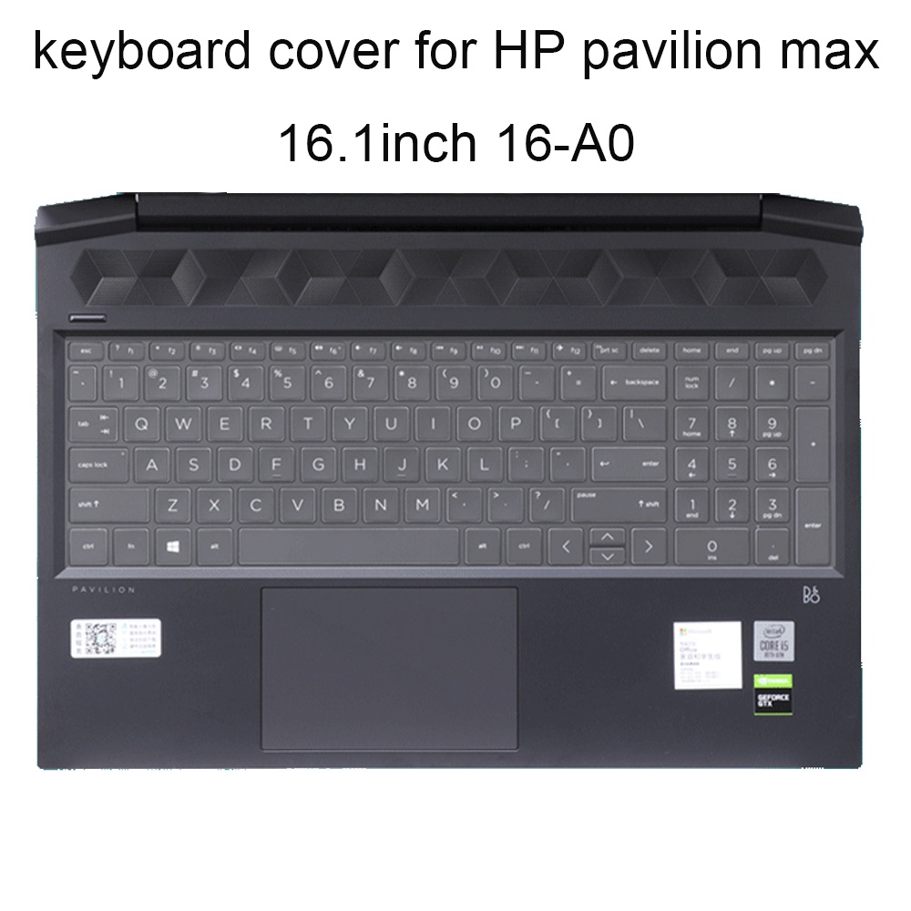 16-A0 Clear TPU Keyboard Covers for HP pavilion Gaming Laptop 16-A0001TX 16 a0644ng a0035nr 16.1 keyboards cover Protect