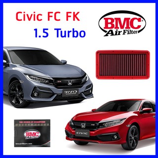 กรองอากาศ BMC Air filter Honda Civic FC FK 1.5 Turbo แทนของเดิม Made in Italy แท้ ฮอนด้า ซ๊วิค
