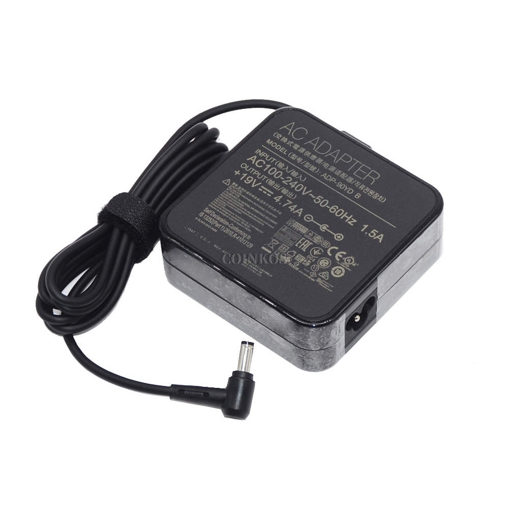 Laptop Adapter AC Charger 19V 4.74A 90W Power Supply For ASUS Gaming ROG Swift PG278Q PG27AQ PG279Q 