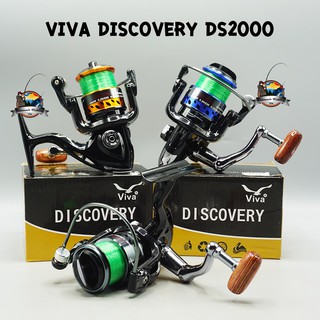 รอกสปินนิ่ง VIVA DISCOVERY DS2000 (BLACK/BLUE/RED/GOLD)