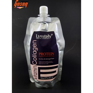 ลัตตาลี่ คอลลาเจน โปรตีนทรีทเม้นบำรุงผม Lusstaly Collagen Proten 500 ml