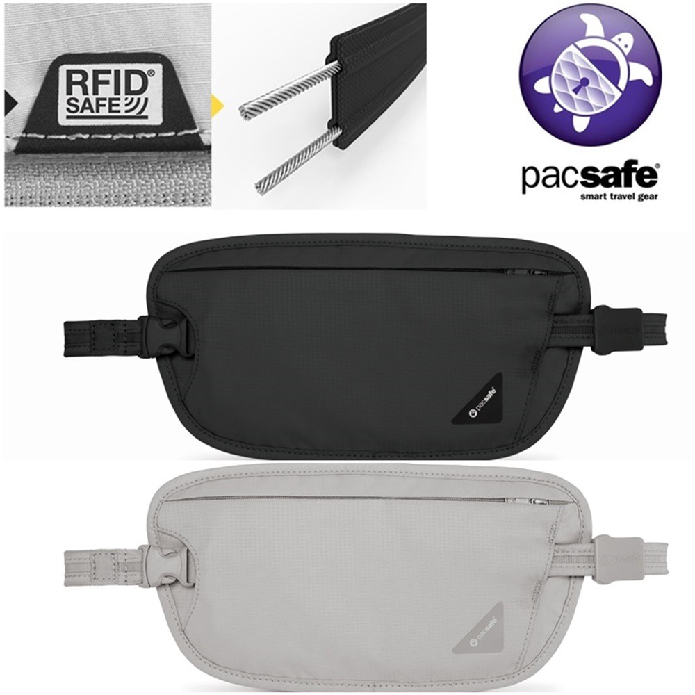 Pacsafe Coversafe X100 กระเป๋าคาดเอวแบบแนบตัว Shopee Thailand