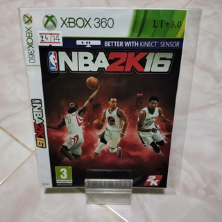 แผ่นเกมส์เอ็กบ็อกซ์ Xbox 360 NBA 2K 16