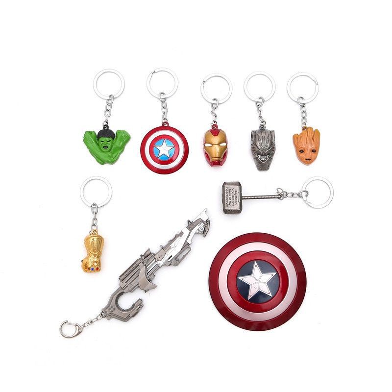 การแก้แค้นของ Marvel Comics League กัปตันอเมริกาโล่ถุงมือธานอส Quake ...