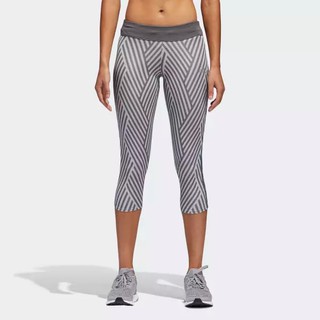 [New] Adidas | RESPONSE THREE-QUARTER TIGHTS - Grey กางเกงเลคกิ้ง ออกกำลังขาย วิ่ง โยคะ ของแท้ 100% พร้อมส่ง ป้ายห้อย