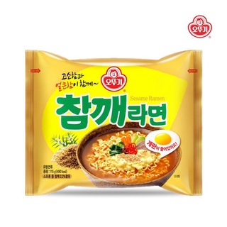 Ottogi Sesame ramen โอโตกี รามยอนรสงา 115g.