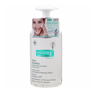 Smooth E Babyface Extra Sensitive Makeup Cleansing Water 300ml.