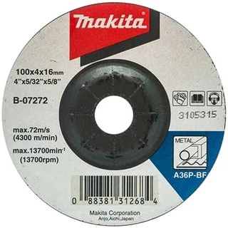 ใบเจียร 4 นิ้ว MAKITA B-07272 , B-07266 , A-85123 ใบตัดเหล็ก ใบเจียรหนา ใบเจียรเหล็ก ใบเจียร์ ใบตัดลูกหมู