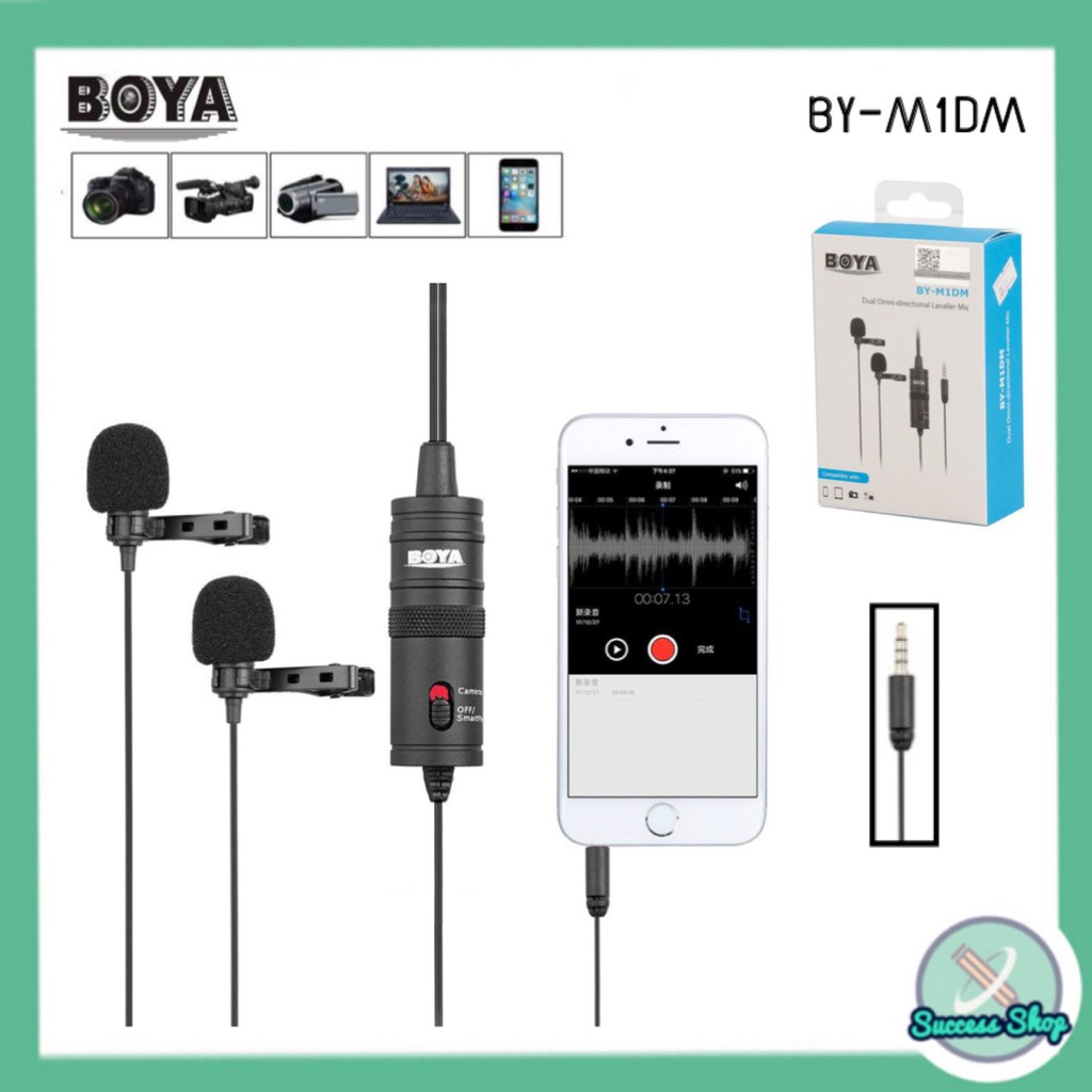 BOYA ไมค์ Microphone BY-M1DM