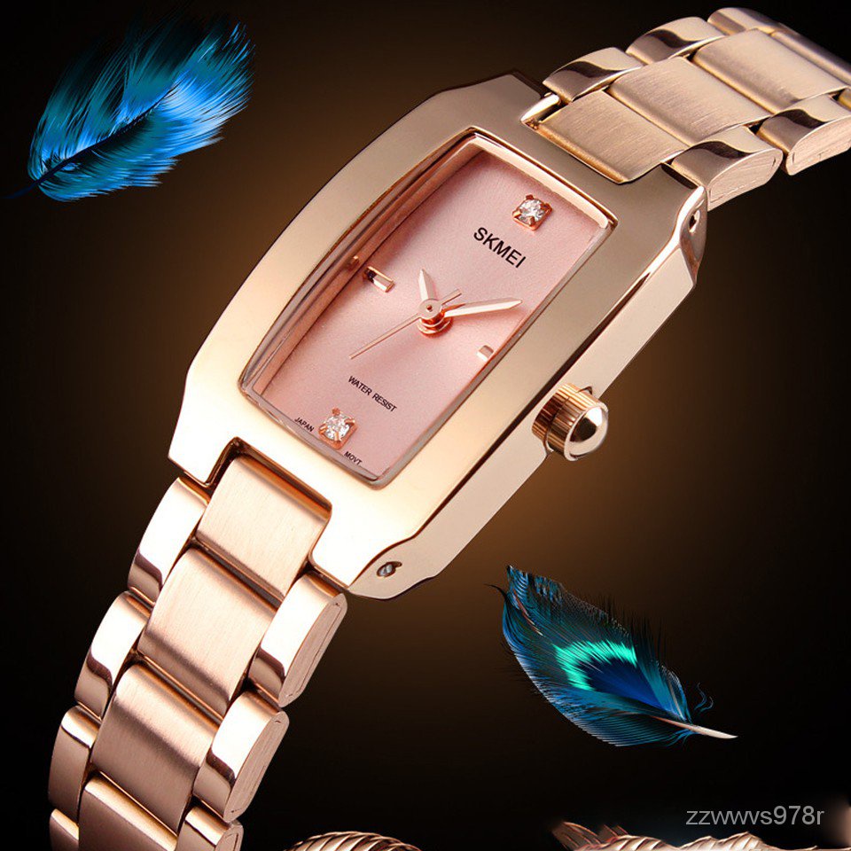 PiVX พร้อมส่งทุกสี นาฬิกาข้อมือแบรนด์แท้ SKMEI ของแท้ 100% มีรับประกัน รุ่น SK18 นาฬิกาผู้หญิง