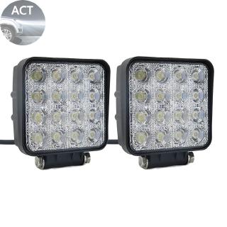 หลอดไฟสปอตไลท์ติดรถยนต์รถบรรทุก 48 W 16 LED